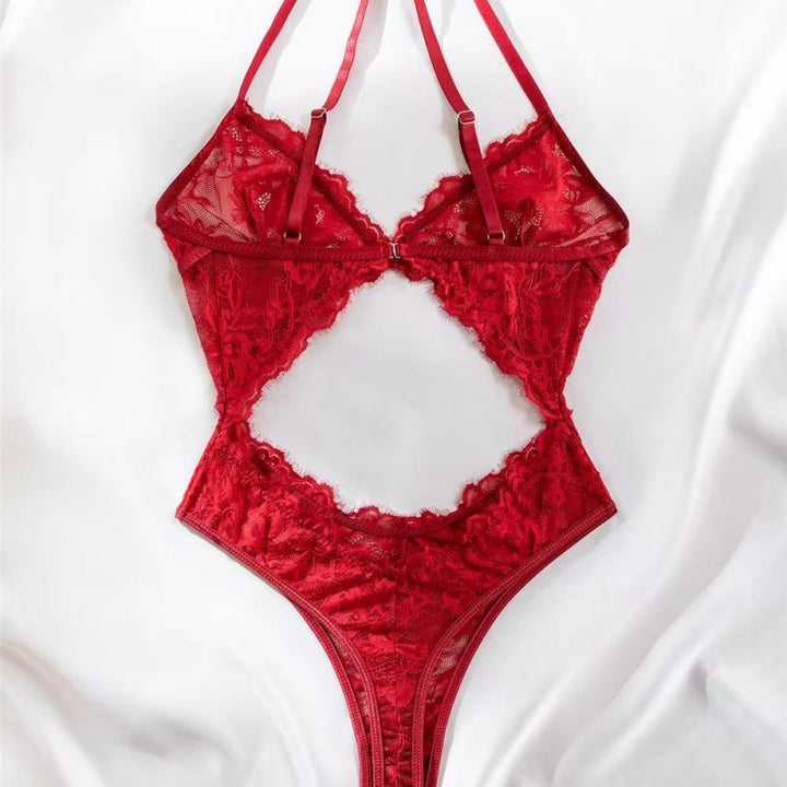 Crisscross Cutout Bodysuit