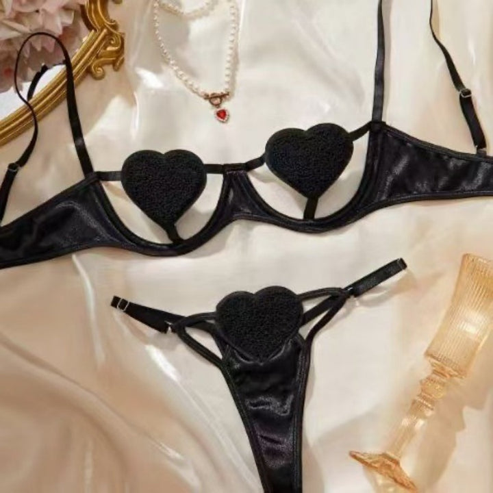 Playful Heart Open Cup Lingerie