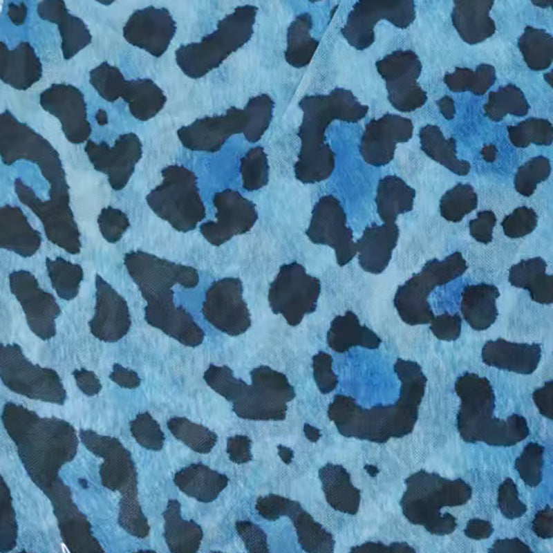 Sheer Leopard Print Slip Lingerie