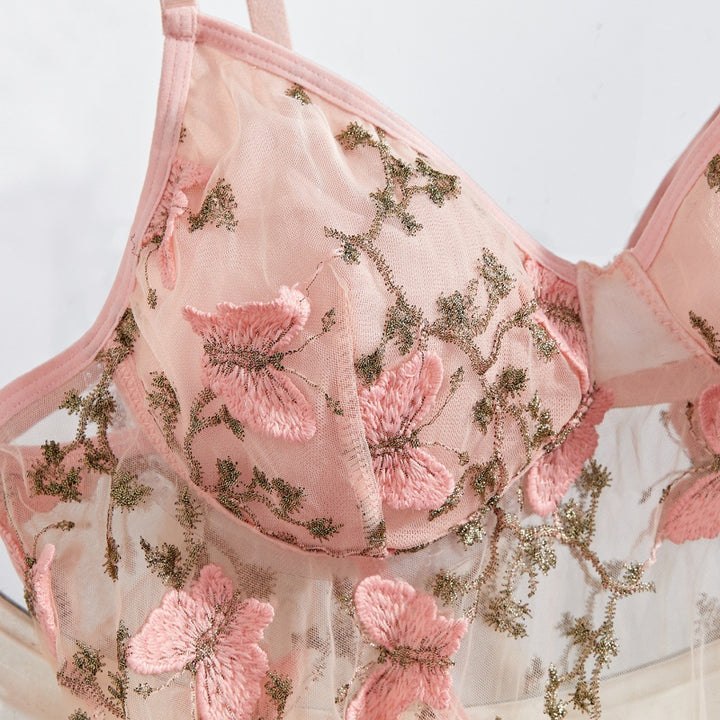 Butterfly Mesh Chemise