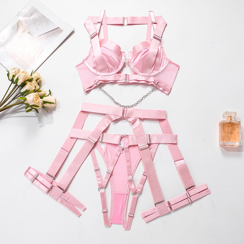 Bold Strappy Harness Lingerie