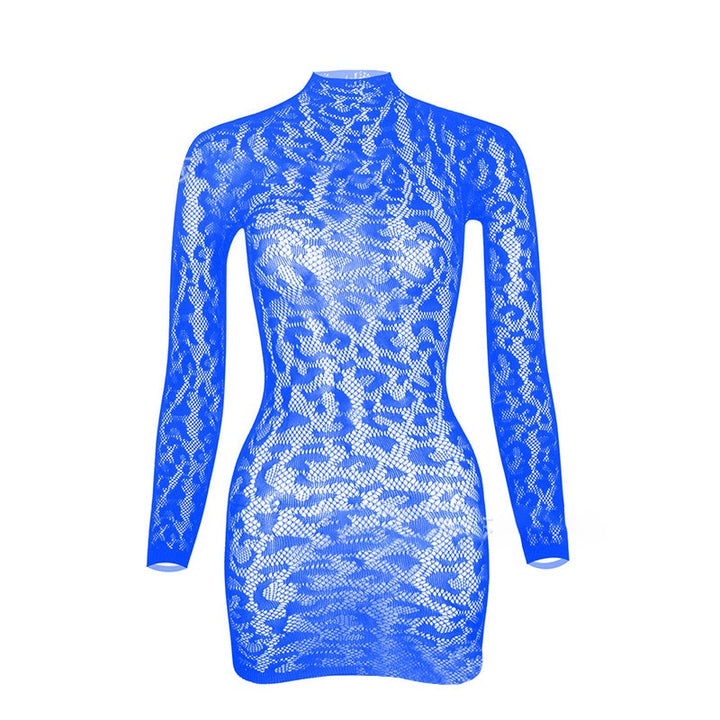 Leopard Sheer Dress