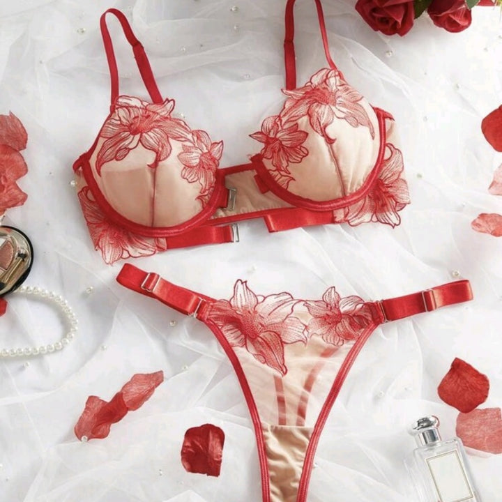 Floral Sheer Lingerie