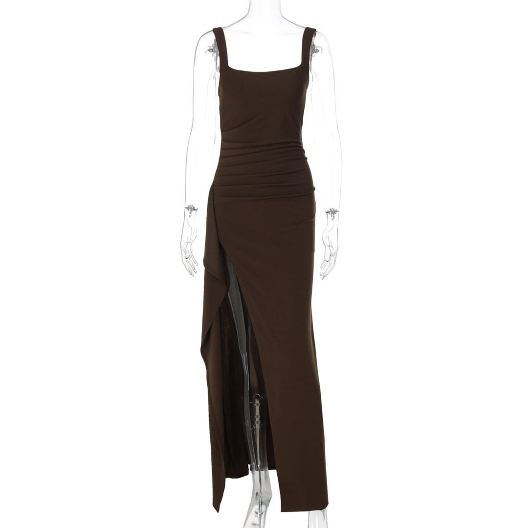 Elegant High Slit Dress