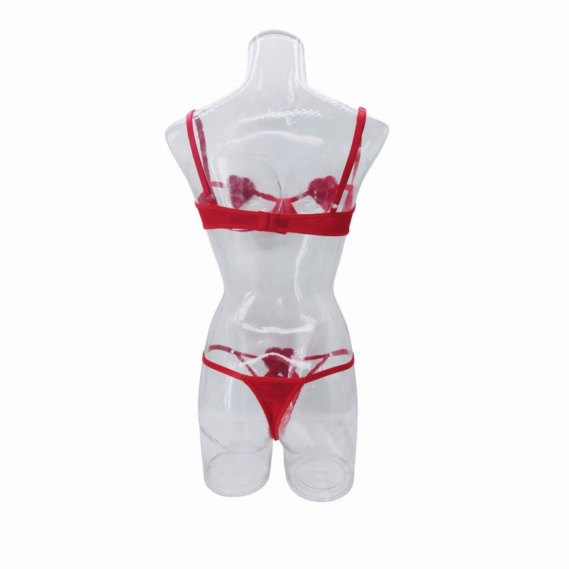 Playful Heart Open Cup Lingerie