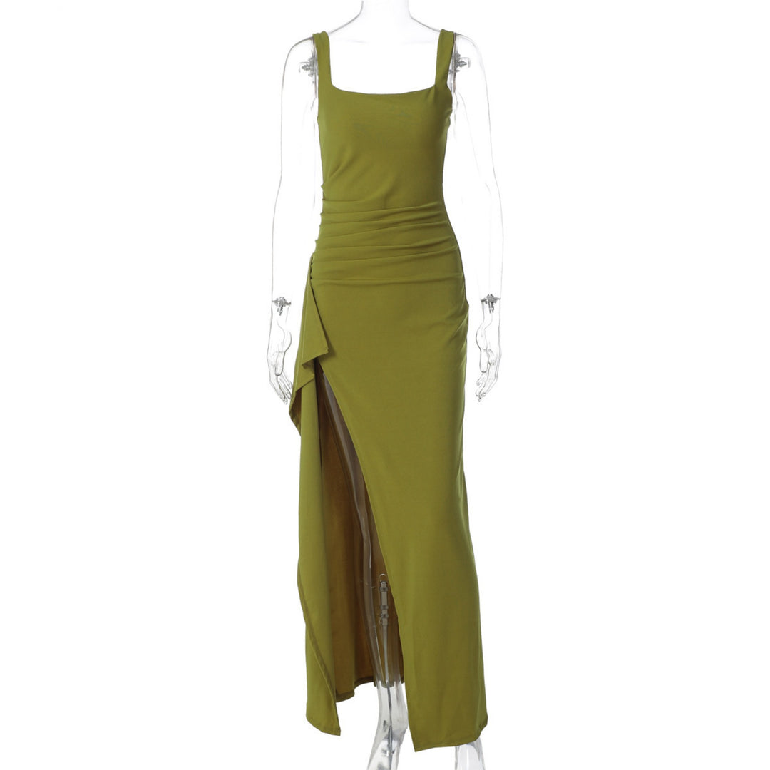 Elegant High Slit Dress