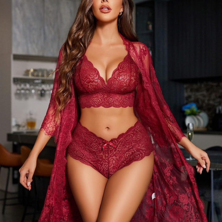 Floral Lace Bralette Lingerie
