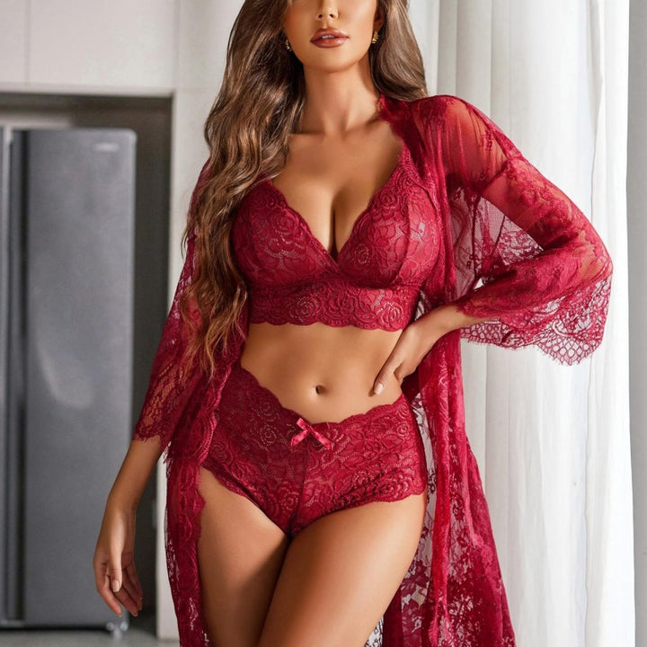 Floral Lace Bralette Lingerie