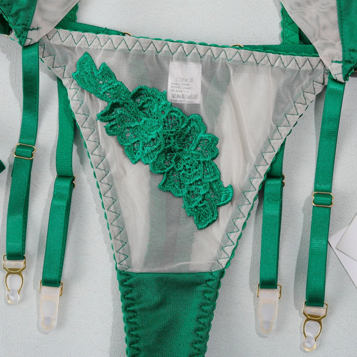 Open Cup Lace Garter