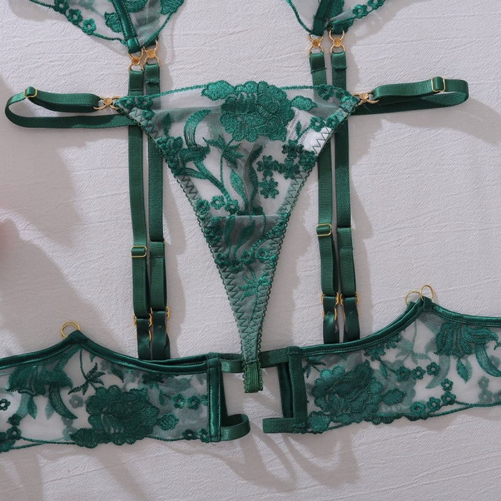 Floral Corset Bodysuit