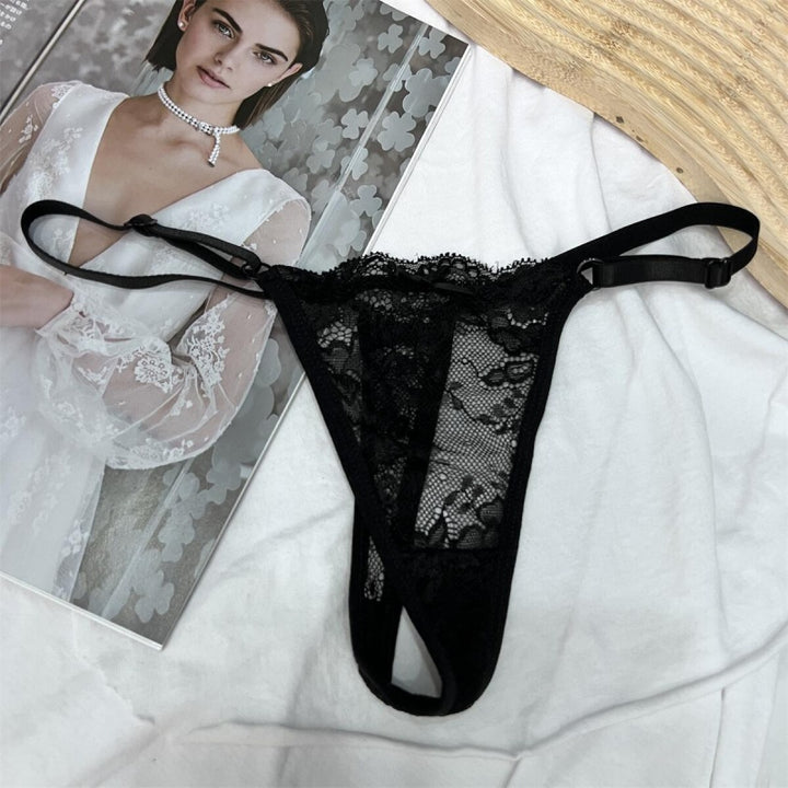 Lace Adjustable Thong