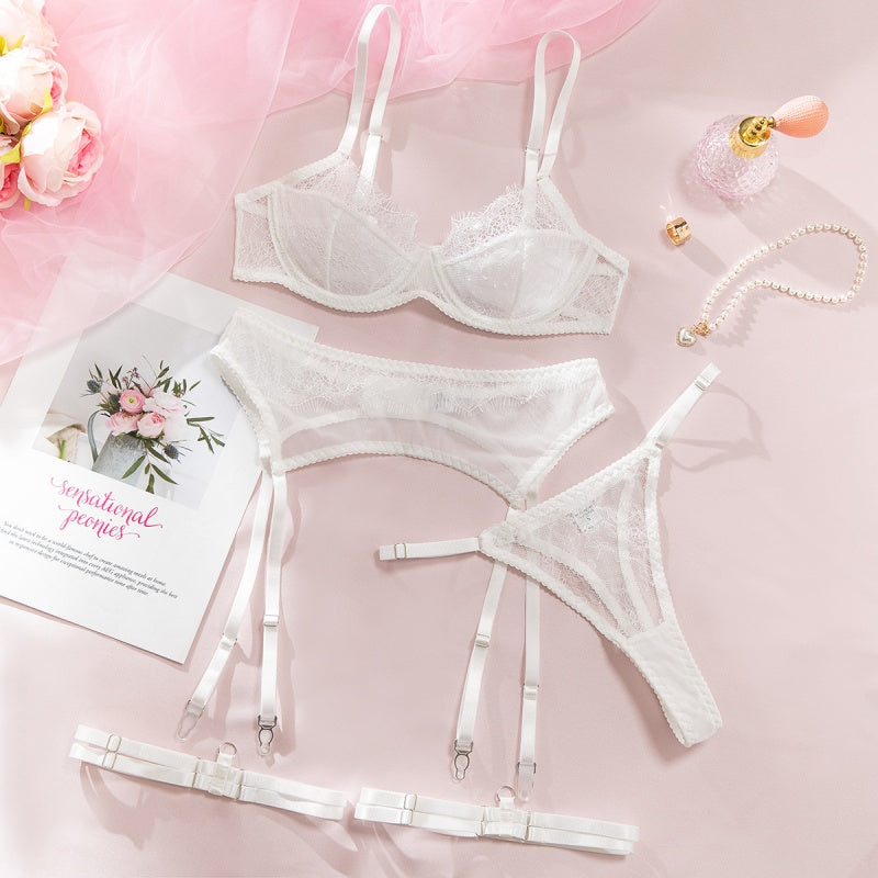 Eyelash Lace Sheer Garter