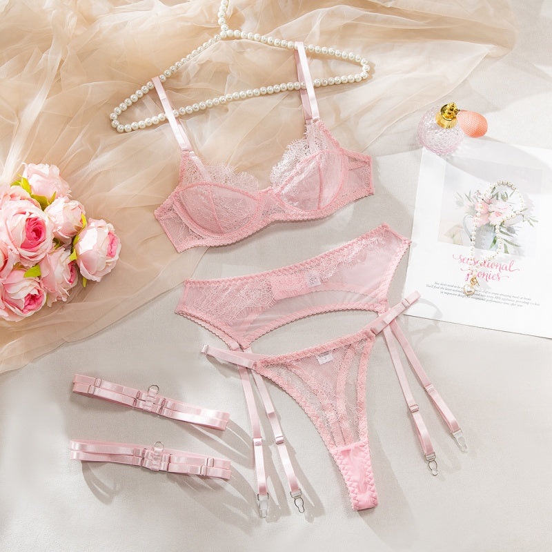 Eyelash Lace Sheer Garter