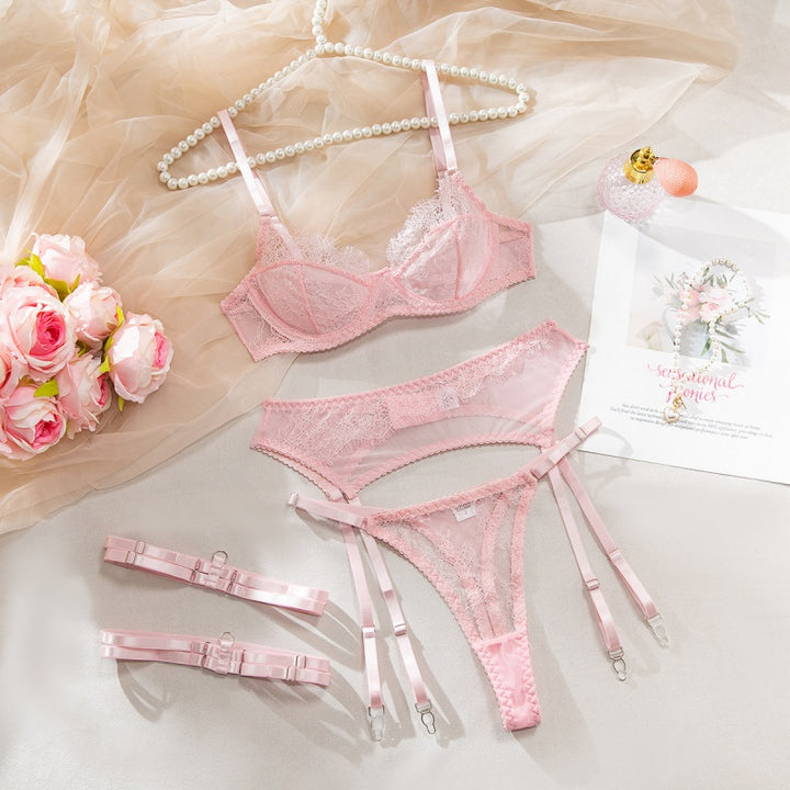 Eyelash Lace Sheer Garter