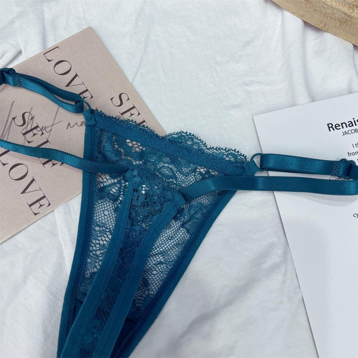 Lace Adjustable Thong