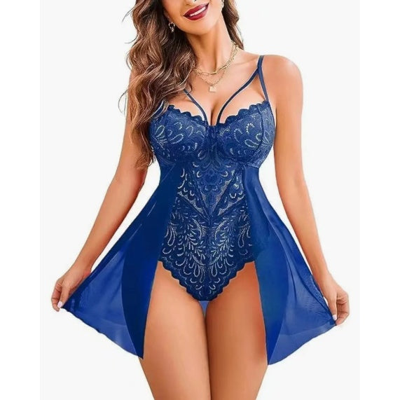 Elegant Lace Babydoll Lingerie
