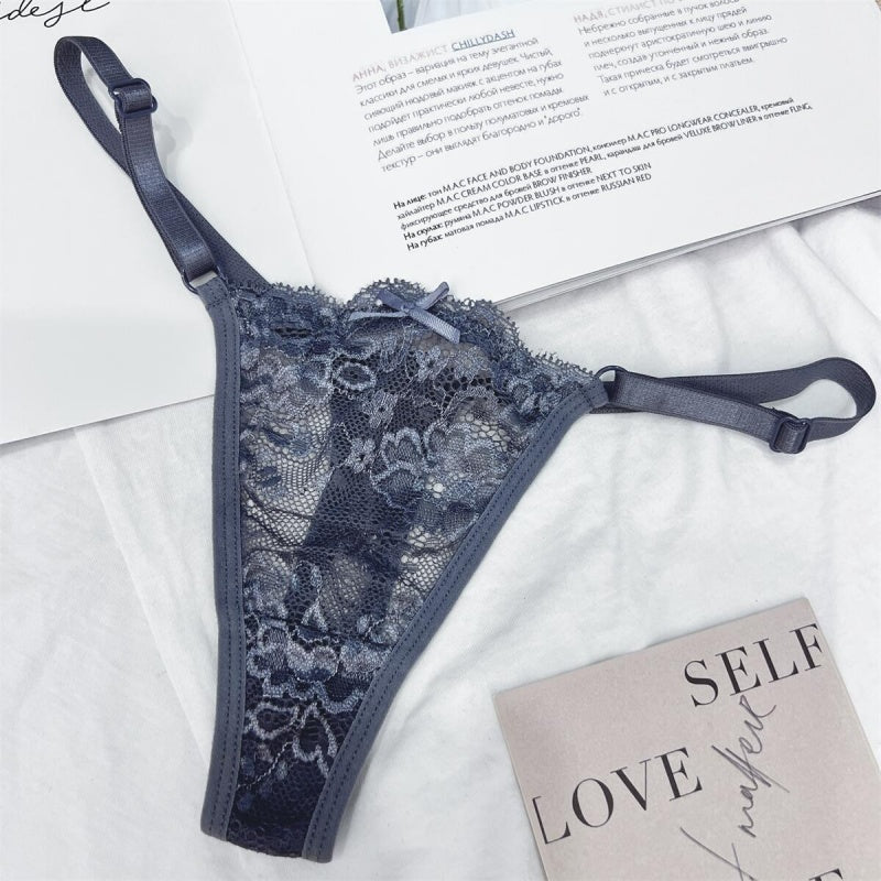 Lace Adjustable Thong