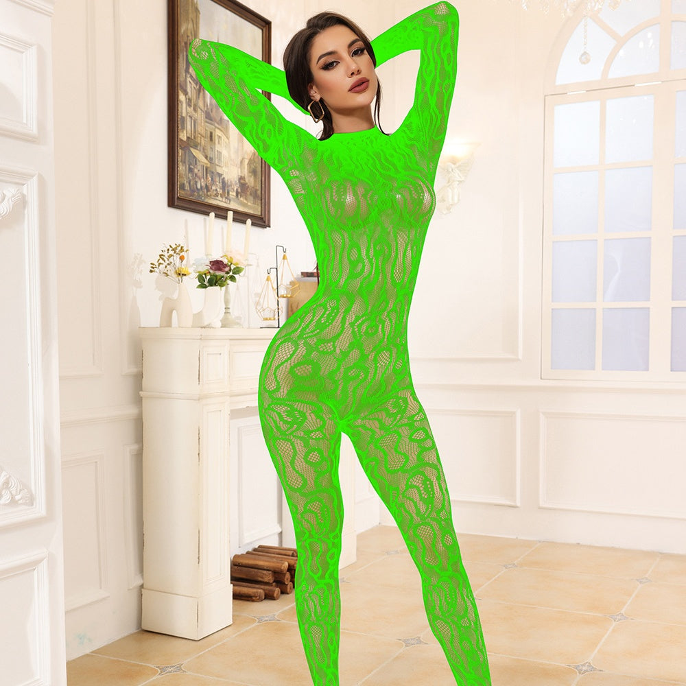 Lace Sheer Sexy Bodysuit