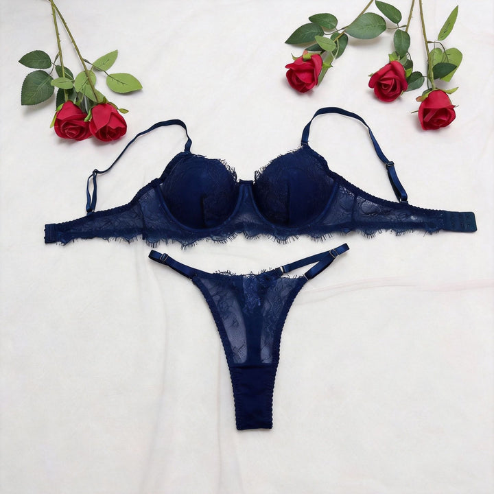 Seductive Lace Underwire Lingerie